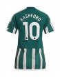Manchester United Marcus Rashford #10 Replika Borta Kläder Dam 2023-24 Kortärmad
